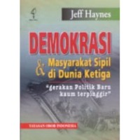 Demokrasi  & Masyarakat Sipil Di Dunia Ketiga gerakan politik baru kaum terpinggir