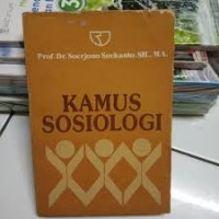 Kamus Sosiologi