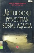 METODOLOGI PENELITIAN SOSIAL-AGAMA