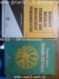 Pengantar Analisa Ekonomi Pertanian