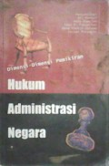 Dimensi-dimensi Pemikiran Hukum Administrasi Negara
