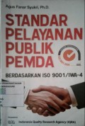 Standar Pelayanan Publik Pemda Berdasarkan ISO 9001/IWA-4