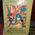 Sosiologi Masyarakat Kota Dan Desa