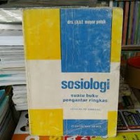 Sosiologi Suatu Buku Pengantar Ringkas