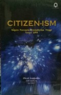 CITIZEN-ISM Negara Pancasila Produktivitas Tinggi Tanpa DPR