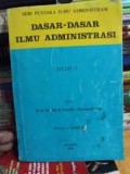 Dasar-dasar Ilmu Administrasi