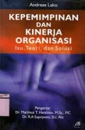 Kepemimpinan dan Kinerja Organisasi (isu,teror,dan solusi)