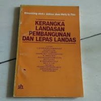 KERANGKA LANDASAN PEMBANGUNAN DAN LEPAS LANDAS