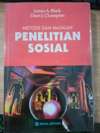 Metode dan Masalah Penelitian Sosial