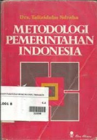 Metodologi Pemerintahan Indonesia