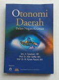 OTONOMI DAERAH Dalam Negara Kesatuan