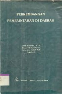 Perkembangan Pemerintahan Di Daerah