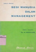 Segi Manusia  Dalam Management