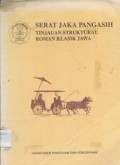 Serat Jaka Pangasih Tinjauan Struktural Roman Klasik Jawa