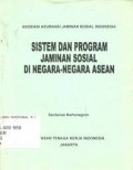 Sistem dan Program Jaminan Sosial Di Negara-Negara ASEAN