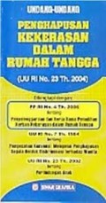 Undang-Undang Penghapusan Kekerasan dalam Rumah Tangga